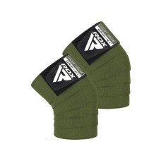 Бинт для спорту RDX на коліна K1 GYM Knee Wraps Army Green (WAH-K1AG) Бинт для спорту RDX на коліна K1 GYM Knee Wraps Army Green (WAH-K1AG)
