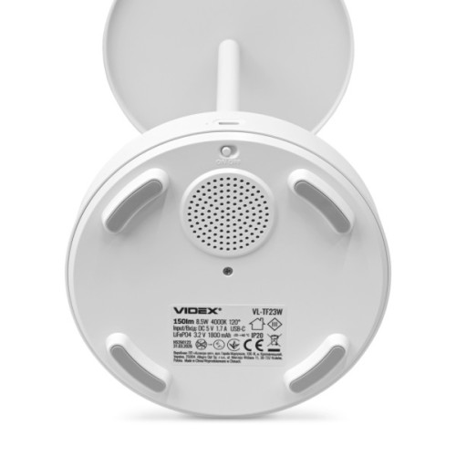 Настільна лампа Videx 8.5W 4000K+RGB White (VL-TF23W)