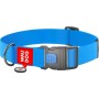 Нашийник для тварин WAUDOG Waterproof з QR паспортом пластиковий фастекс XXL блакитний (25112)