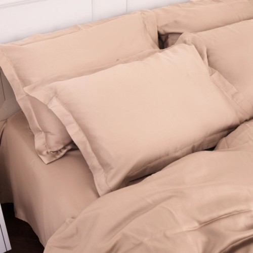 Постільна білизна MirSon Tencel №03 Creamy 160х220 полуторний Євро (2200009369049)