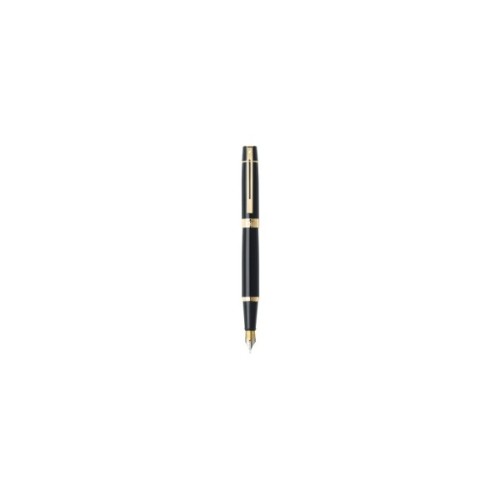 Ручка пір'яна Sheaffer Gift Collection 300 Glossy Black GT  FP M (Sh932504)