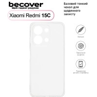 Чохол до мобільного телефона BeCover Xiaomi Redmi 15С Transparent (713785)