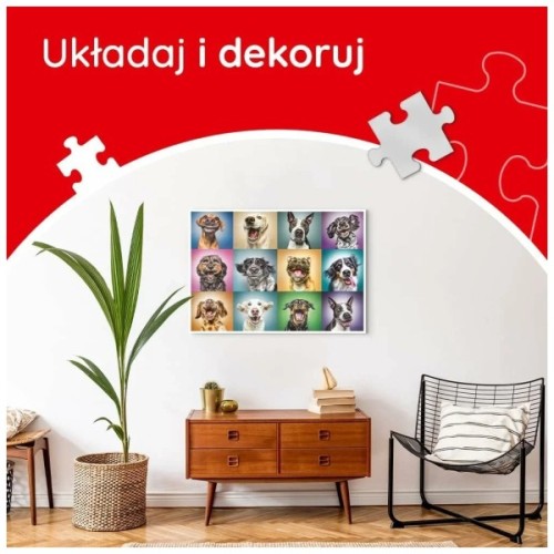 Пазл Trefl Дикий тигр 1000 елементів (5900511107982)