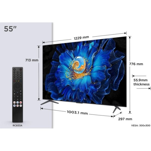 Телевізор TCL 55C6KS