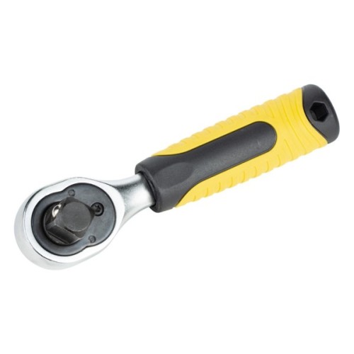 Тріскачка Sigma двостороння укорочена 1/4"-1/2" 145мм 72T CrV (6050251)