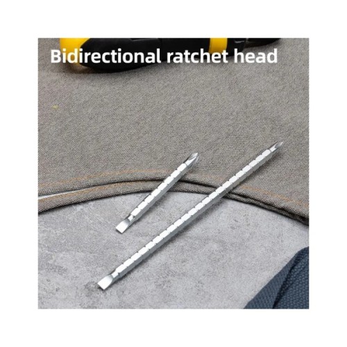 Викрутка Deli PH2 + SL6 з тріскачкою (EDL626010)