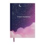 Тижневик Buromax недатований поліграфічний ONLY, A5, сливовий, 336 сторінок (BM.20540-48)