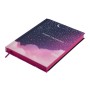 Тижневик Buromax недатований поліграфічний ONLY, A5, сливовий, 336 сторінок (BM.20540-48)
