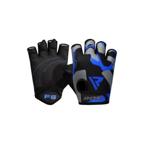 Рукавички для фітнесу RDX F6 Sumblimation Blue XL (WGS-F6U-XL)