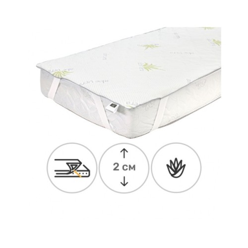 Наматрацник MirSon №1051 Alberto Тенцель (Modal) Strong Aloe Vera 150х200 см (2200001509009)