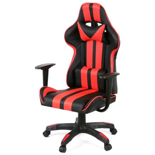 Крісло ігрове Аклас Стрік Light ANF Червоний (PU-чорний/червоний) (00160344)