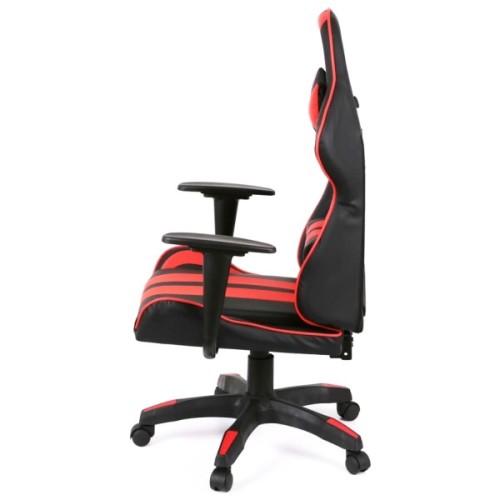 Крісло ігрове Аклас Стрік Light ANF Червоний (PU-чорний/червоний) (00160344)