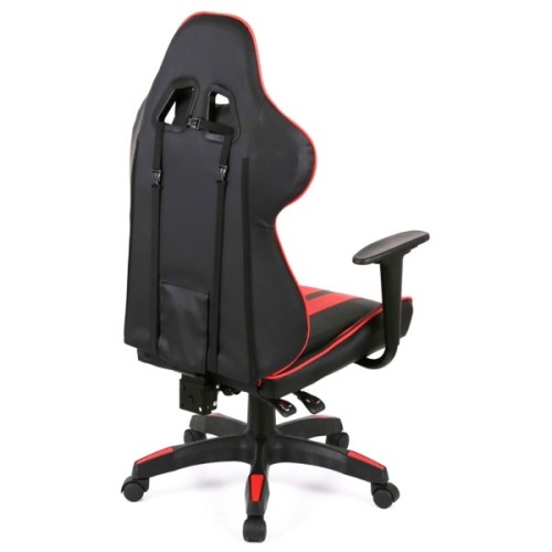 Крісло ігрове Аклас Стрік Light ANF Червоний (PU-чорний/червоний) (00160344)