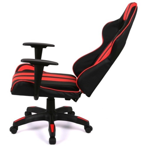 Крісло ігрове Аклас Стрік Light ANF Червоний (PU-чорний/червоний) (00160344)