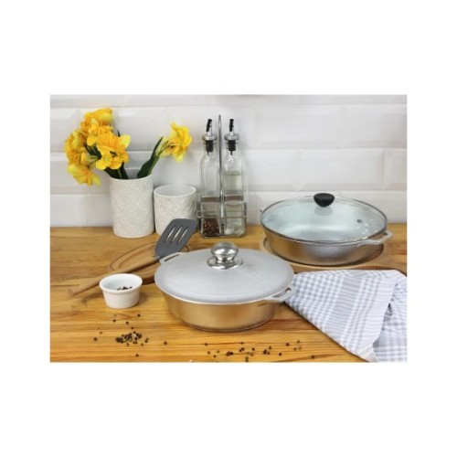 Сковорода Brizoll Monolith алюмінієва 24 см (5-2460)