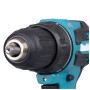 Шуруповерт Makita DDF490WV, 18V, АКБ 1x2Ah, 27·65Нм, 0-500·0-1900об/хв, кейс, 1.4кг (DDF490WV)