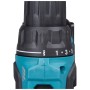 Шуруповерт Makita DDF490WV, 18V, АКБ 1x2Ah, 27·65Нм, 0-500·0-1900об/хв, кейс, 1.4кг (DDF490WV)