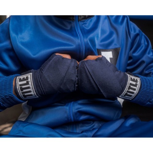 Бинт для спорту Title Boxing Select 180" Semi Elastic Mexican 4.5м Navy (SMHW XL NV)
