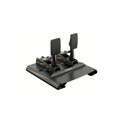 Педалі ігрові MOZA Racing CRP2 USB тензодатчик 200 кг карбонова підставка Black (RS066_Moza)