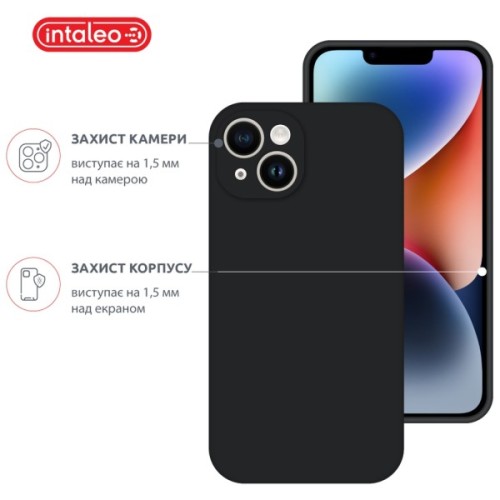 Чохол до мобільного телефона Intaleo SoftShell Apple iPhone 14 Plus Black (1283126557736)