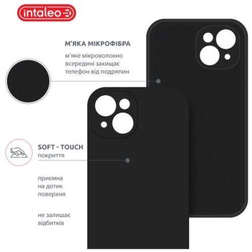 Чохол до мобільного телефона Intaleo SoftShell Apple iPhone 14 Plus Black (1283126557736)