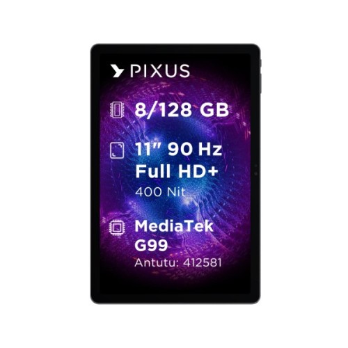 Планшет Pixus Titan 10,95" 8/128Gb LTE metal, graphite (4897058531695)
