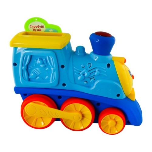 Інтерактивна іграшка Kiddi Smart двомовна - Потяг Смарті (4231T-KS)