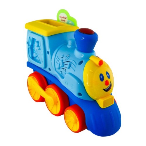 Інтерактивна іграшка Kiddi Smart двомовна - Потяг Смарті (4231T-KS)