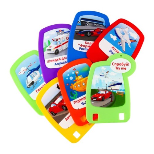 Інтерактивна іграшка Kiddi Smart двомовна - Потяг Смарті (4231T-KS)