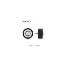 Ролик натягувача ременя SKF VKM 33031