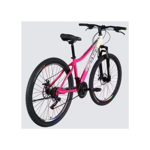 Велосипед Space 27.5" AURORA DD FR рама-15" ST 2026 біло-рожевий (OPS-SP-27.5-092)