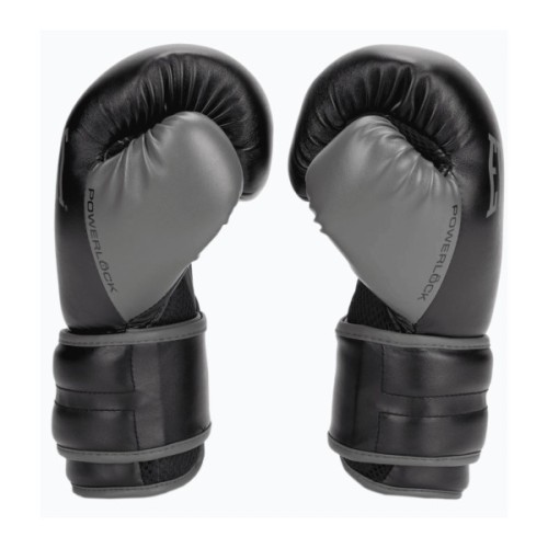 Боксерські рукавички Everlast PowerLock Boxing Training Gloves P00002284 чорний 12 унцій (009283608330)