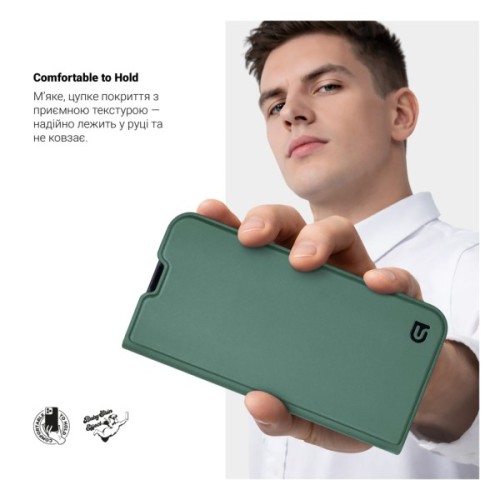 Чохол до мобільного телефона Armorstandart OneFold Case Motorola G77 5G Green (ARM91217)