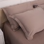 Постільна білизна MirSon Tencel №08 Beige 143х210 полуторний (2200009637117)