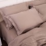 Постільна білизна MirSon Tencel №08 Beige 143х210 полуторний (2200009637117)