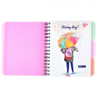 Блокнот Yes А5 Rainy day 144 аркуша пластикова обкладинка (681968)