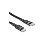 Дата кабель USB-C to USB-C 1.2m 60W black Acefast (6974316285137)