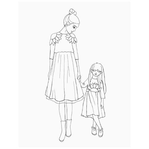 Книга Розмальовка #girls#fashion#flowers Жорж (9786177579198)