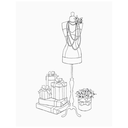 Книга Розмальовка #girls#fashion#flowers Жорж (9786177579198)