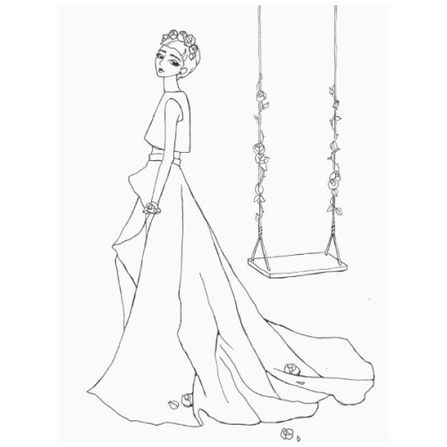 Книга Розмальовка #girls#fashion#flowers Жорж (9786177579198)