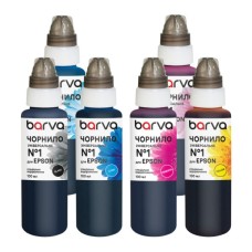 Чорнило Barva Epson 1 6х100 мл, universal, BK/C/M/Y/LC/LM (EU1-100-2MP)