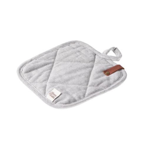 Кухонна прихватка Ardesto Oliver сірий 20х20см, 100% бавовна (ART04OD)