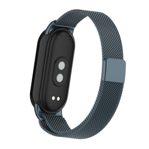 Ремінець до фітнес браслета Armorstandart Milanese Magnetic для Xiaomi Smart Band 10/9/8 Titanium Grey (ARM86893)
