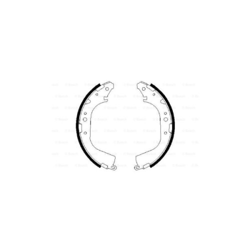 Гальмівні колодки Bosch 0 986 487 354