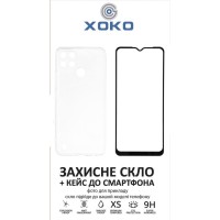 Чохол до мобільного телефона XoKo Ultra Thin Proof + Glass Full Cover Ultra-Thin iPhone 15 Plus Black (XK-CS-ULT-AP-IP15PL)