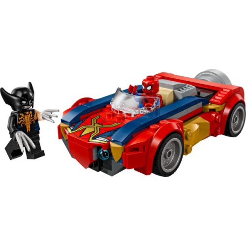 Конструктор LEGO Super Heroes Автомобіль Людини-павука vs. Отруєний Росомаха (76336)