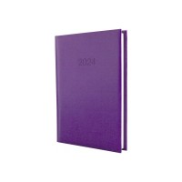Тижневик Economix датований 2024 PRINCIPE бузковий, А5 (E21690-12)