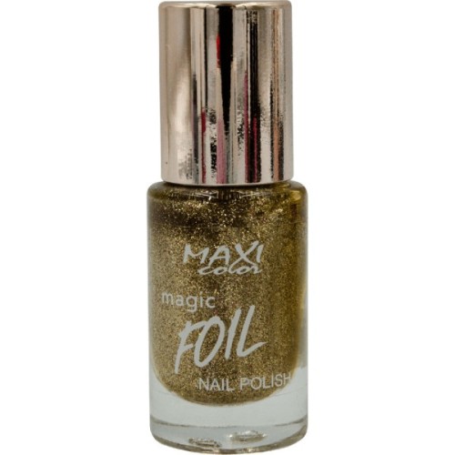 Лак для нігтів Maxi Color Magic Foil Nail Polish 01 (4823097122709)
