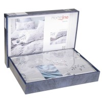 Постільна білизна Home Line Сатин Тенсел Лепато євро (187065)