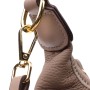 Сумка Vintage Жіноча на плече з натуральної шкіри Бежева (22629)